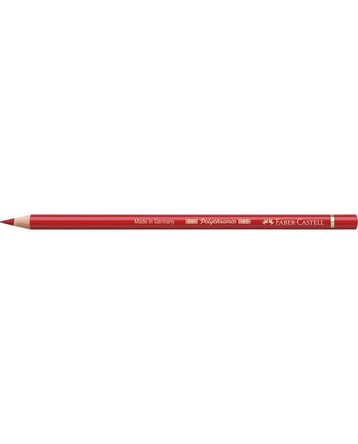 Lápiz de color Polychromos extraordinaria calidad Faber-Castell rojo escarlata claro Rojo-2