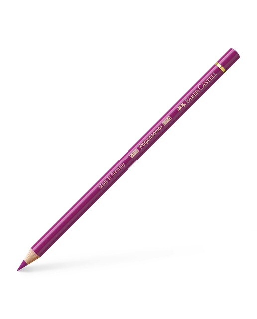 Lápiz de color Polychromos extraordinaria calidad Faber-Castell rosa purpura medio Rosa-1