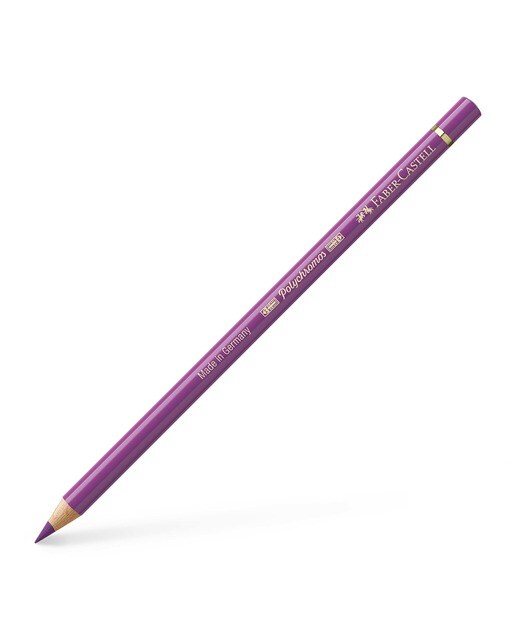 Lápiz de color Polychromos extraordinaria calidad Faber-Castell violeta claro Rojo-1