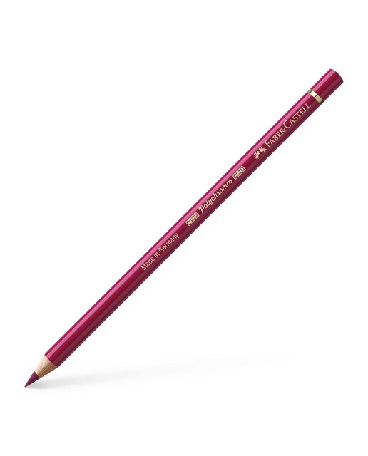 Lápiz de color Polychromos extraordinaria calidad Faber-Castell carmín de granza Carmin-1