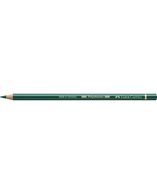 Lápiz de color Polychromos extraordinaria calidad Faber-Castell verde de hooker Verde-2