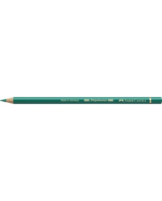 Lápiz de color Polychromos extraordinaria calidad Faber-Castell verde de ftalocianina Verde-2