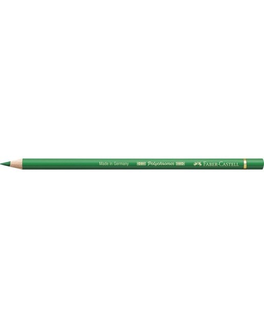 Lápiz de color Polychromos extraordinaria calidad Faber-Castell verde esmeralda Verde esmeralda-2