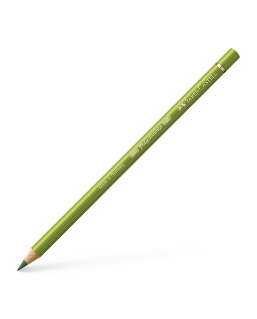 Lápiz de color Polychromos extraordinaria calidad Faber-Castell verde tierra amarillento Verde-1