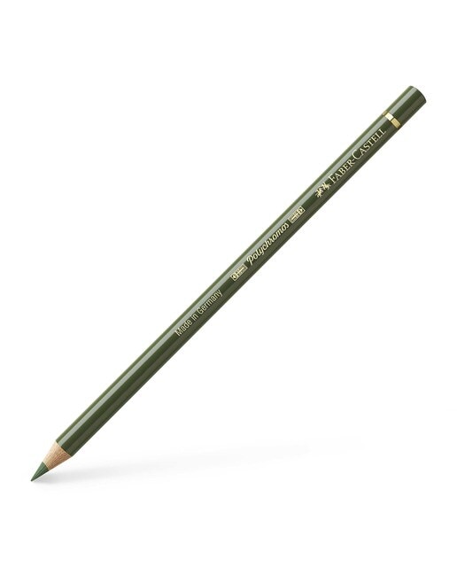 Lápiz de color Polychromos extraordinaria calidad Faber-Castell verde óxido cromo opaco Verde-1