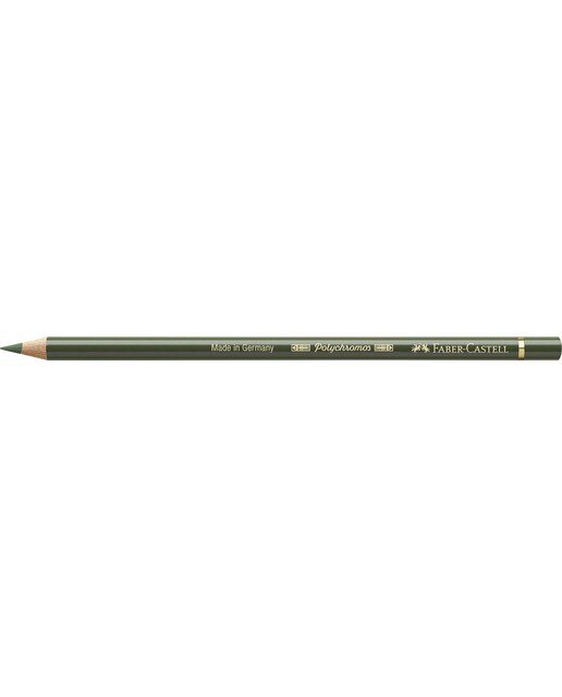 Lápiz de color Polychromos extraordinaria calidad Faber-Castell verde óxido cromo opaco Verde-2