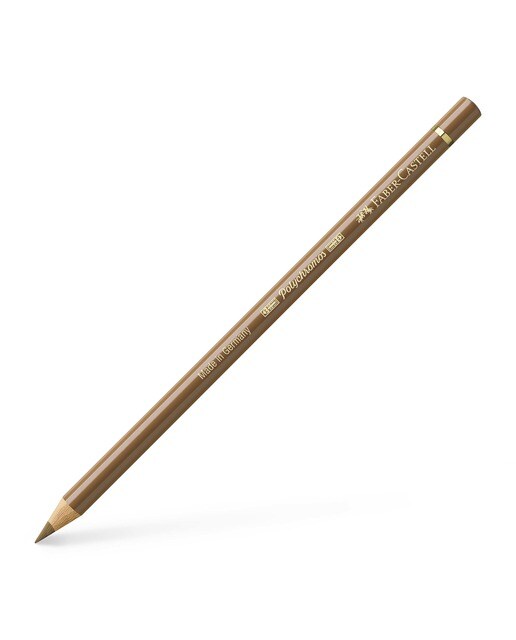 Lápiz de color Polychromos extraordinaria calidad Faber-Castell tierra sombra natural Tierra-1