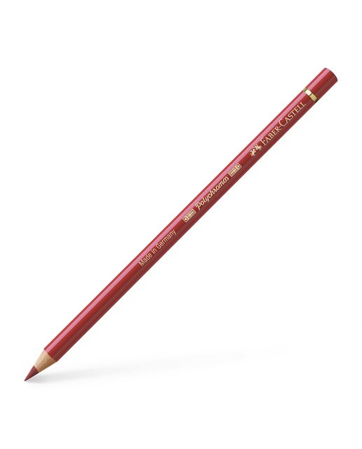 Lápiz de color Polychromos extraordinaria calidad Faber-Castell rojo pompeyano Rojo-1