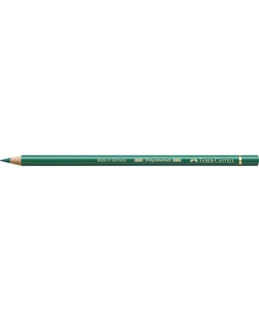 Lápiz de color Polychromos extraordinaria calidad Faber-Castell verde de ptalo oscuro Azul-2