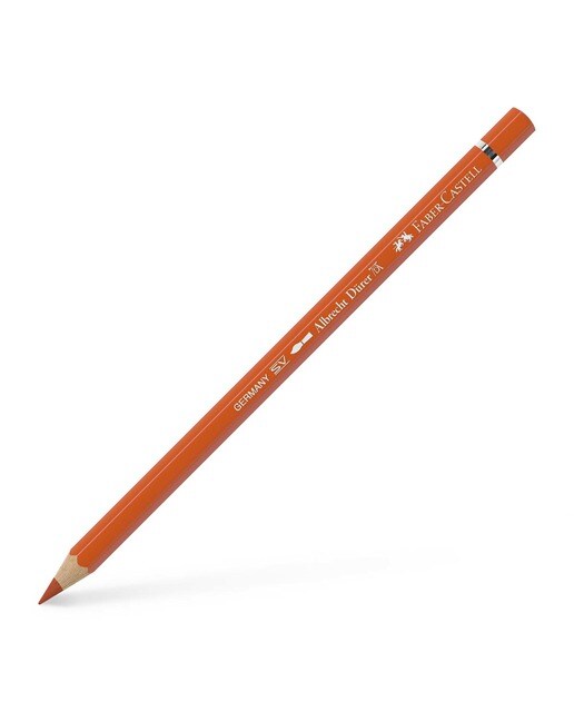 Lápiz de color Albrecht Dürer extraordinaria calidad acuarelable Faber-Castell naranja de cadmio oscuro Naranja-1