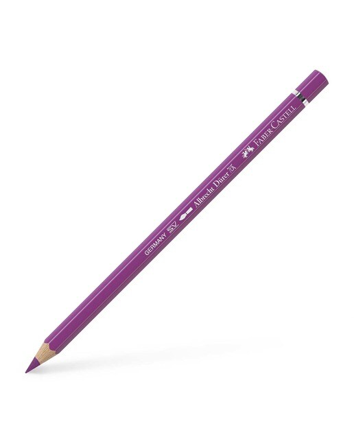 Lápiz de color Albrecht Dürer extraordinaria calidad acuarelable Faber-Castell rojo violeta claro Rojo-1