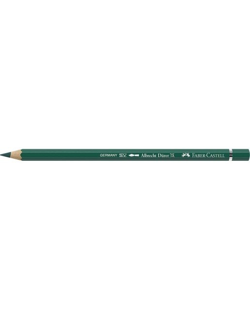 Lápiz de color Albrecht Dürer extraordinaria calidad acuarelable Faber-Castell verde de Hooker Verde-2