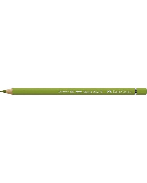 Lápiz de color Albrecht Dürer extraordinaria calidad acuarelable Faber-Castell verde tierra amarillento Verde-2