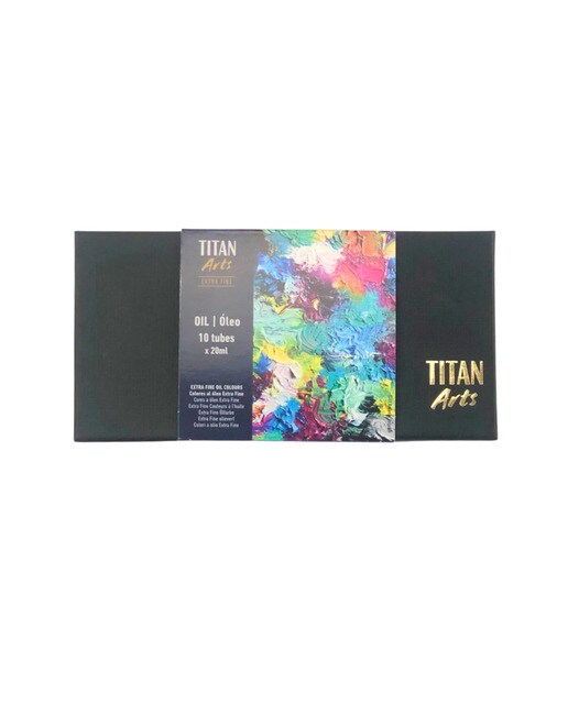 Conjunto de 10 Tubos Óleo Extrafine 20 ml - Multicolor Multicolor-1