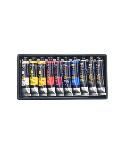 Conjunto de 10 Tubos Óleo Extrafine 20 ml - Multicolor Multicolor-2