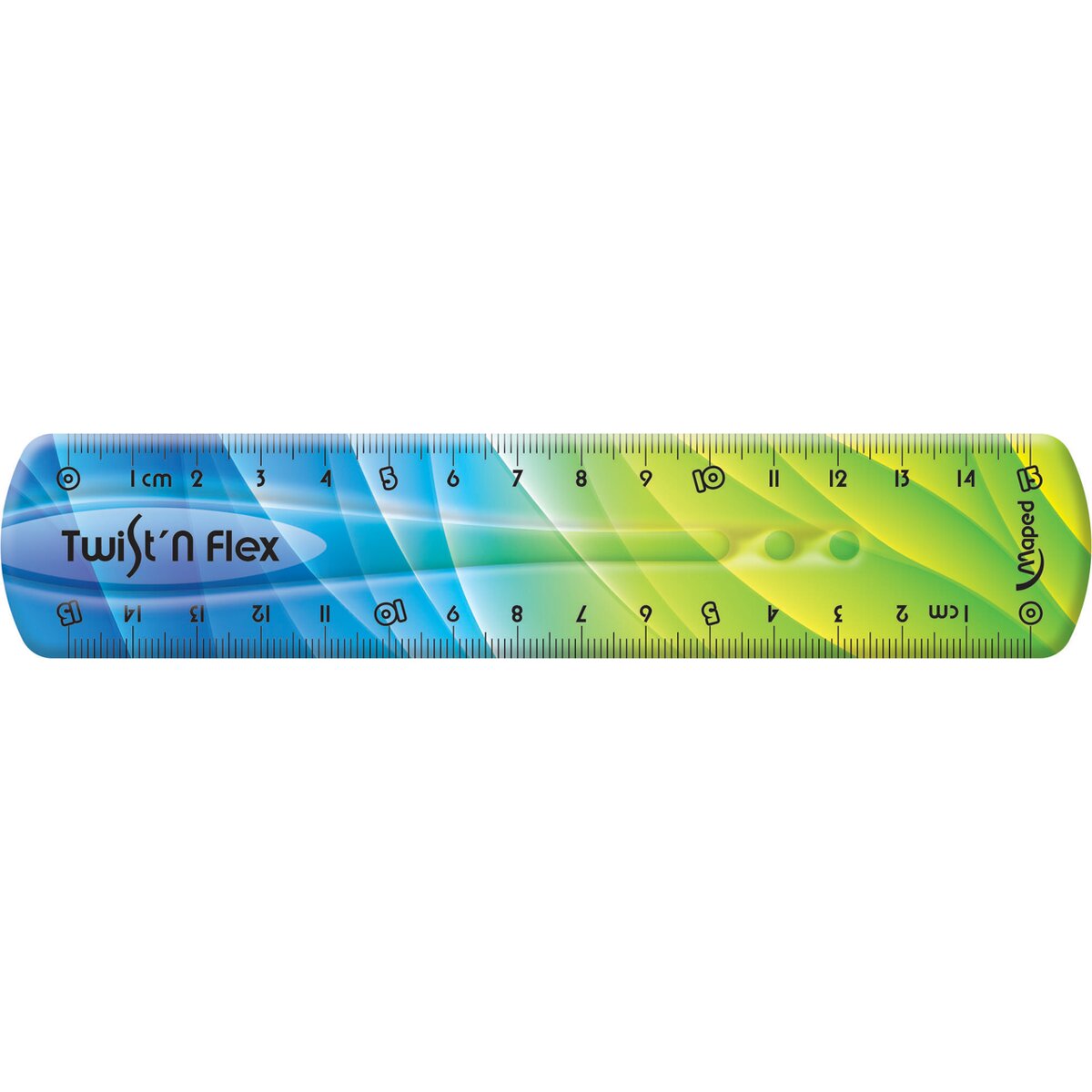 Regla flexible patrones 15 cm Twistnflex Maped multicolor Multicolor-5