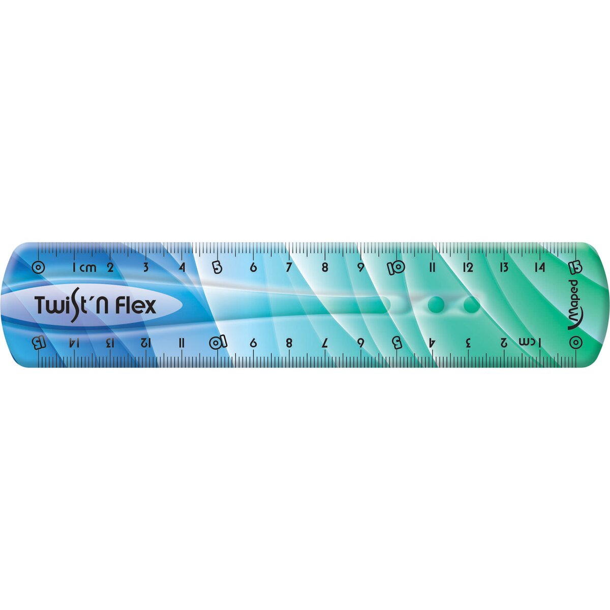 Regla flexible patrones 15 cm Twistnflex Maped multicolor Multicolor-6