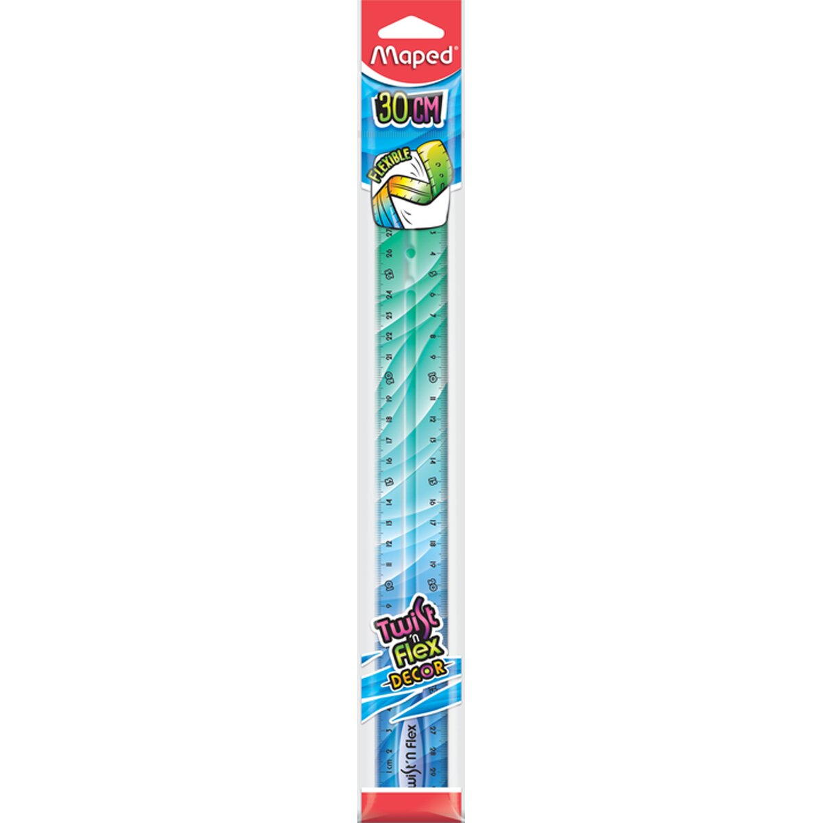 Régua Flexível Twistnflex 30 cm - Multicolor Multicolor-3