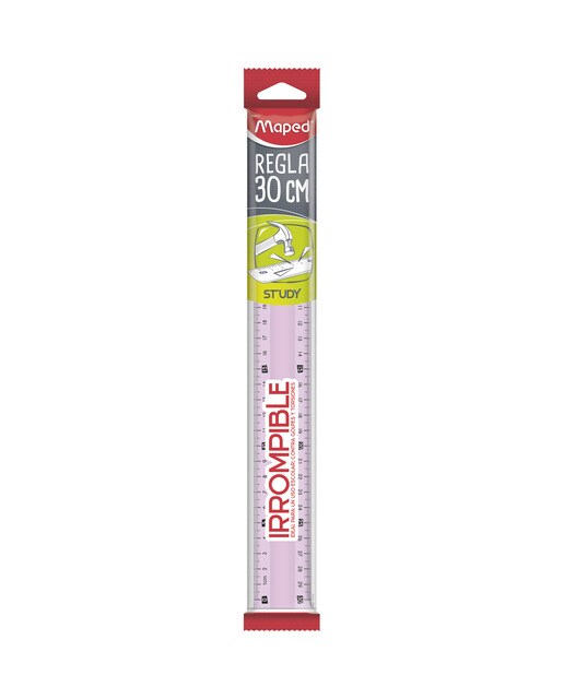 Regla 30cm Study irrompible Maped Surtido-2