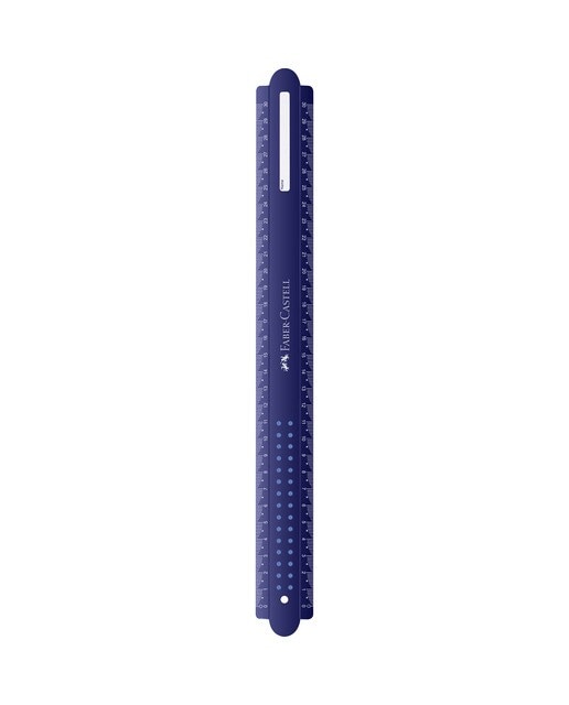 Imagen 0 de Regla 30 cms dots Faber-Castell colores surtidos