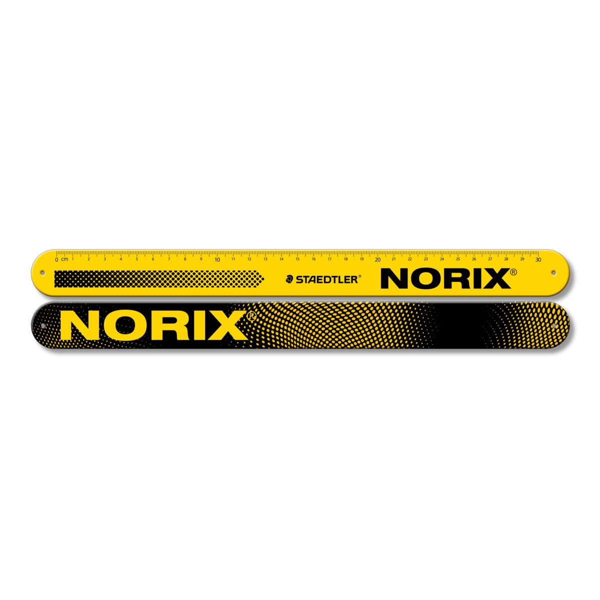 Reglas colores surtidos Norix flexible y enrollable, STAEDTLER, Color amarillo, coral y turquesa, 6