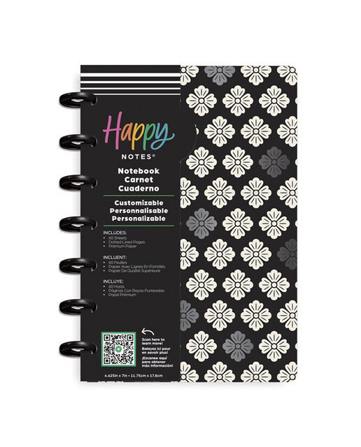Imagem 0 de Bloco de notas Ink & Ivy 60 folhas Happy Planner Mini multicolor