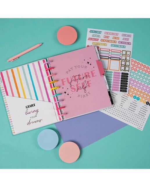 Conjunto de Acessórios Bright Budget Happy Planner Classic Multicolor 3