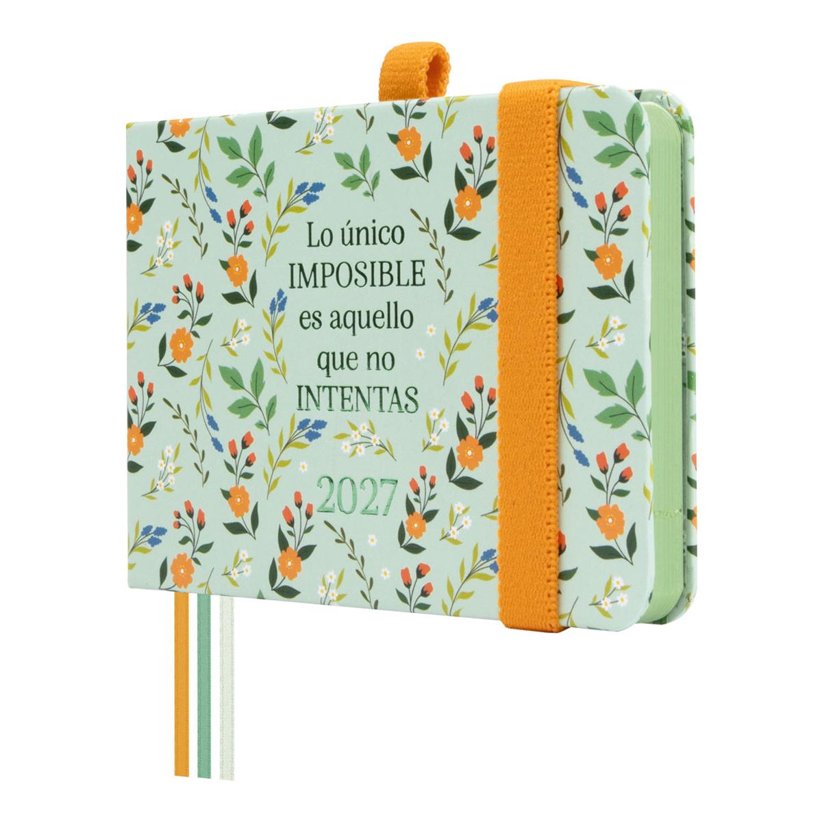 Imagem 0 de Agenda Encadernada 2027 Mínimal Design M0-104x73 mm Semanal Vertical Impossível Finocam Multicolor Multilingue
