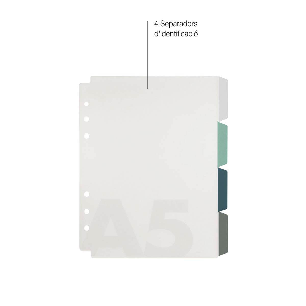 Agenda Anillas Activa Semana vista Catalán Azul 2027 Azul-5