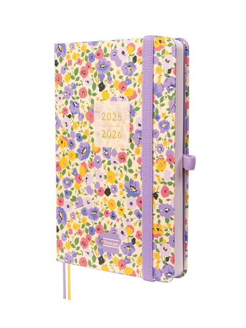 Imagen 0 de Agenda 18 meses julio 2025-diciembre 2026 Mínimal M3-100x150 mm semana vista horizontal Girl Finocam internacional multilingüe