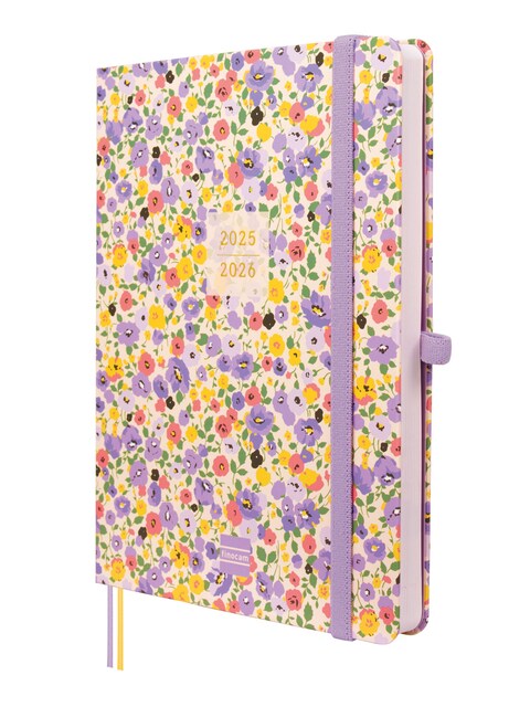 Imagen 0 de Agenda 18 meses julio 2025-diciembre 2026 Mínimal M5-140x190 mm semana vista horizontal Girl Finocam internacional multilingüe