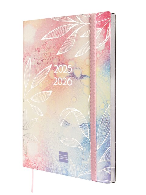 Imagen 0 de Agenda 18 meses julio 2025-diciembre 2026 Mara Y10-140x204 mm semana vista vertical Pretty Finocam internacional multilingüe