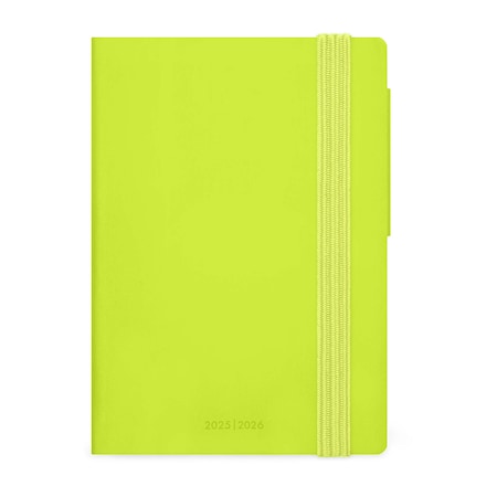 Agenda semana vista 16 meses 25/26 small Legami Chartreuse Multilingüe