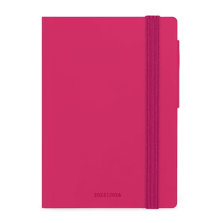 Agenda semana vista 16 meses 25/26 small Legami Rasperry Multilingüe