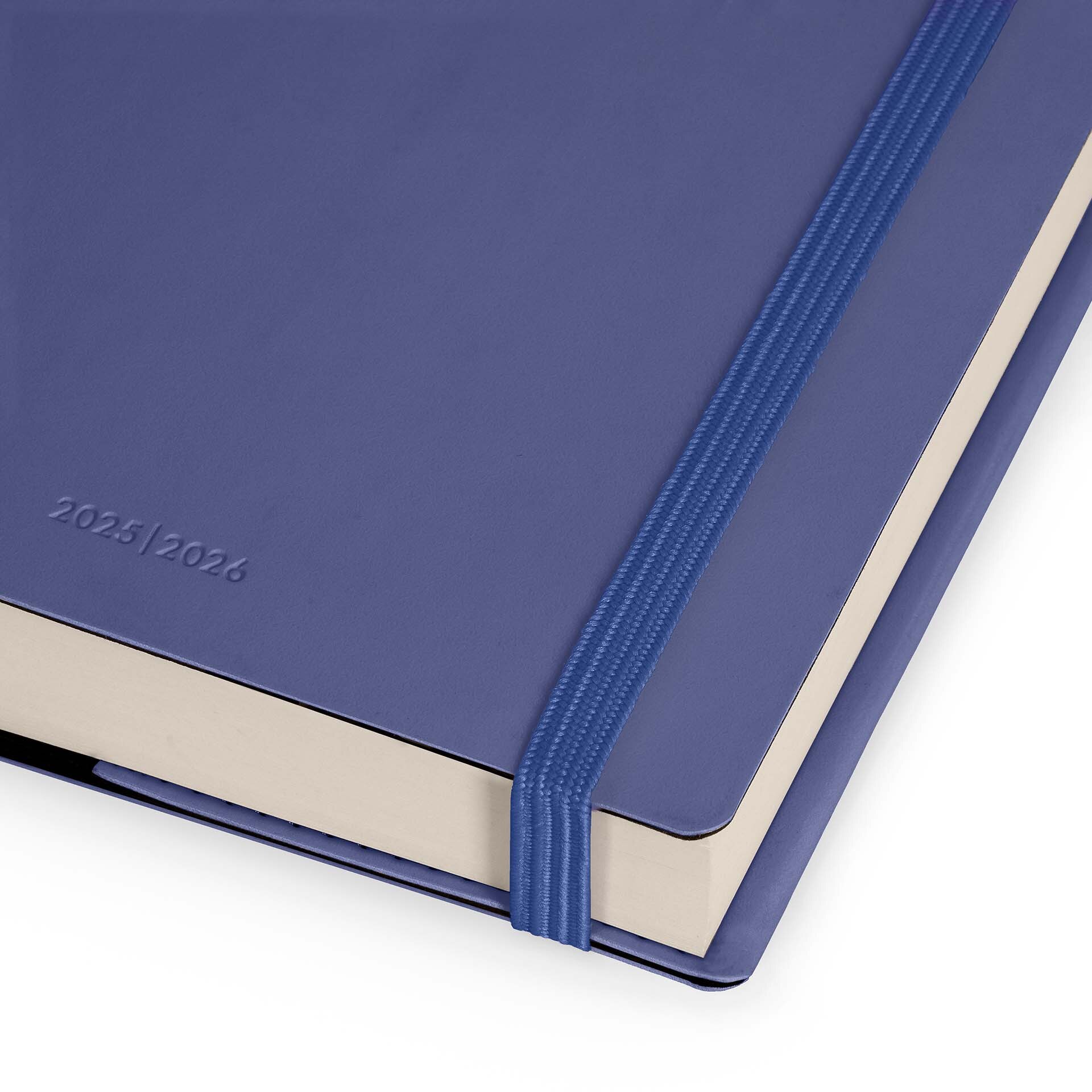 Agenda semana vista 16 meses 25/26 small Legami Future Dusk Multilingüe Azul-8