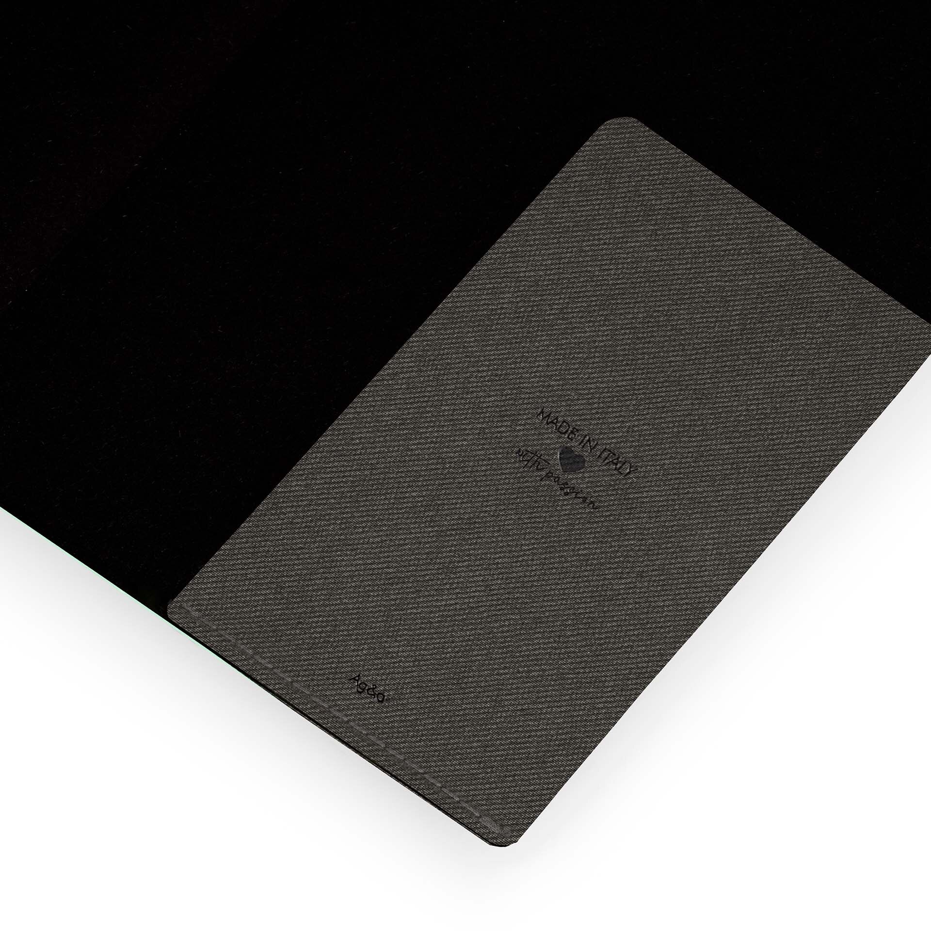 Agenda semana vista 16 meses 25/26 small Legami Deep Graphite Multilingüe Negro-7