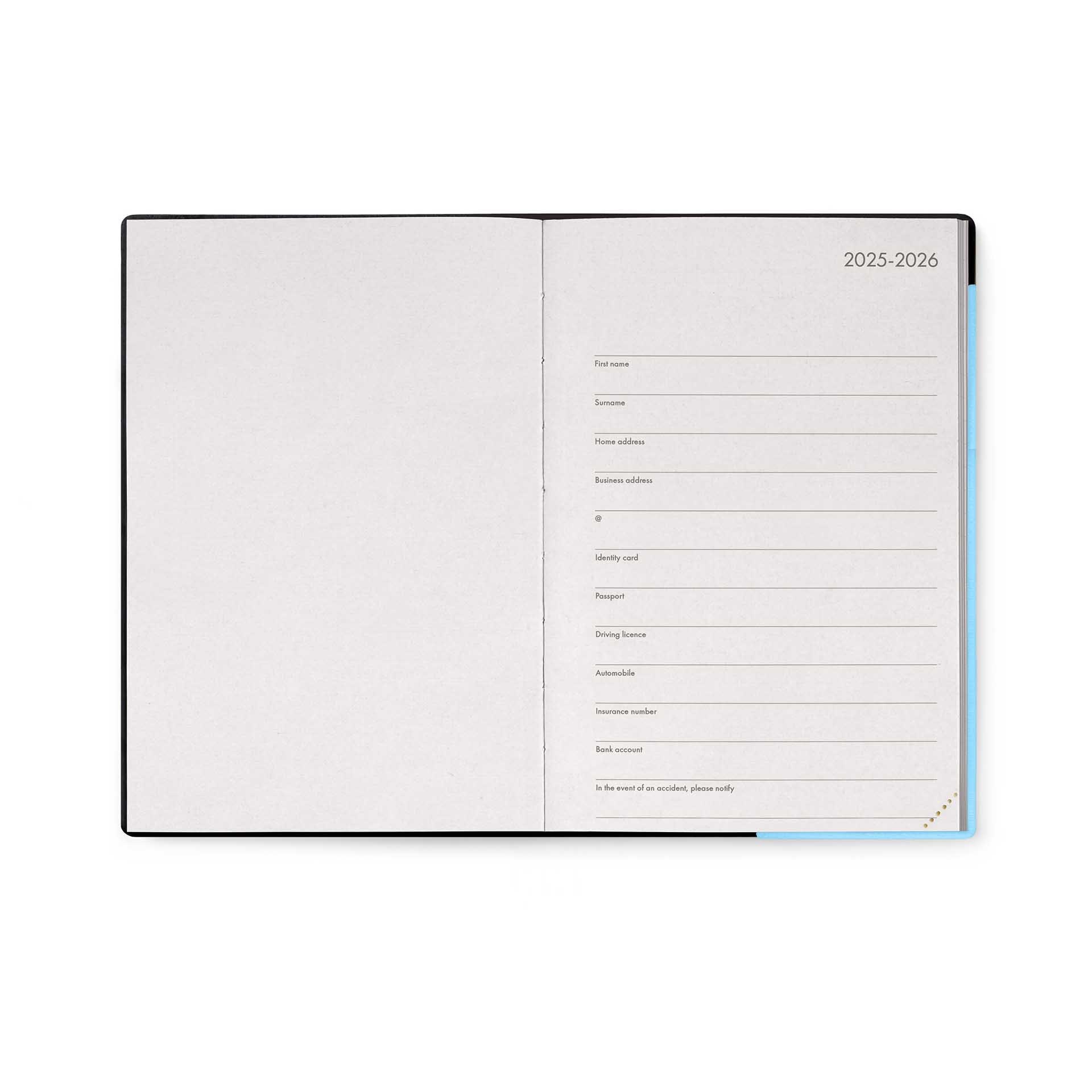 Agenda semana vista 16 meses 25/26 medium Legami Aura Multilingüe Multicolor-2