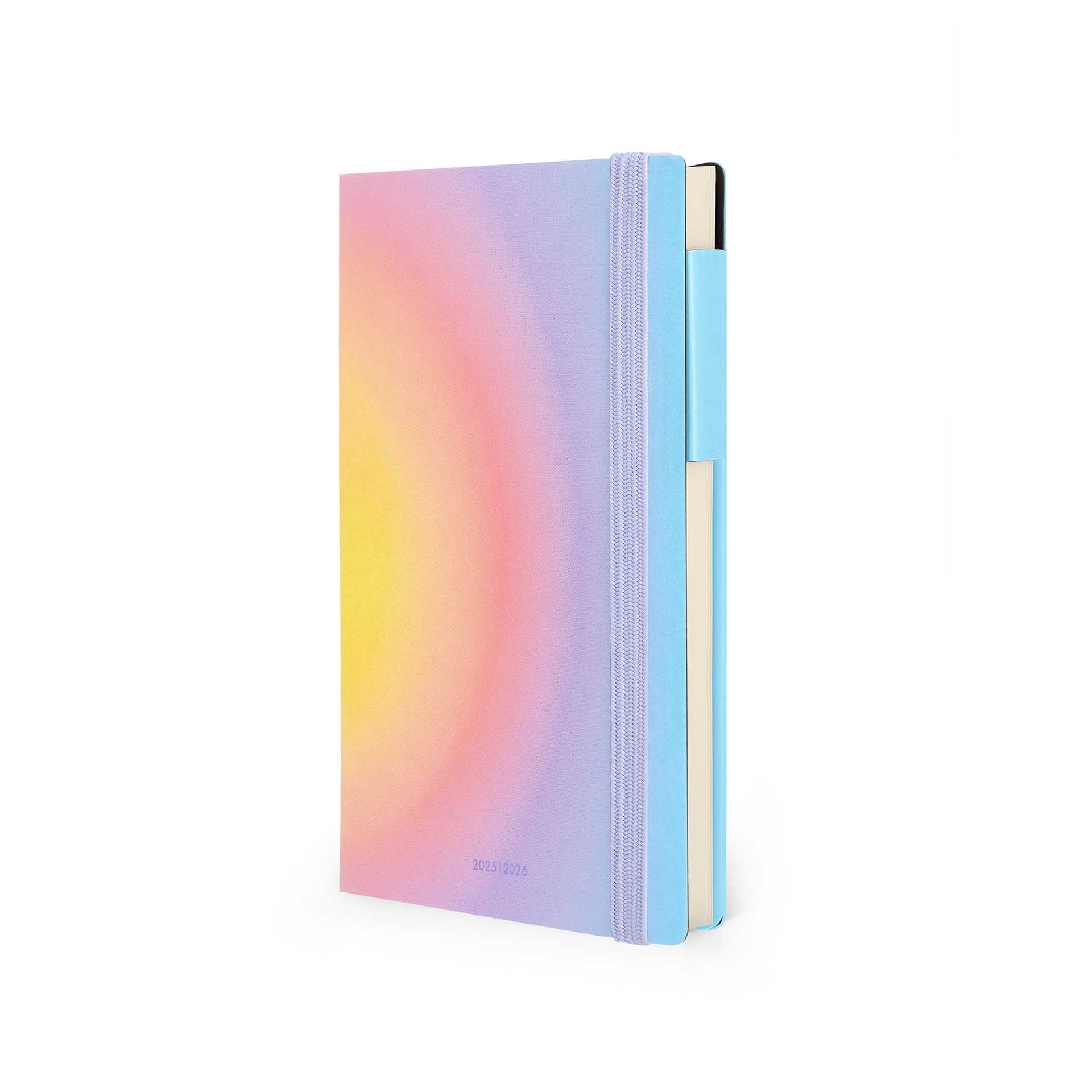 Agenda semana vista 16 meses 25/26 medium Legami Aura Multilingüe Multicolor-4