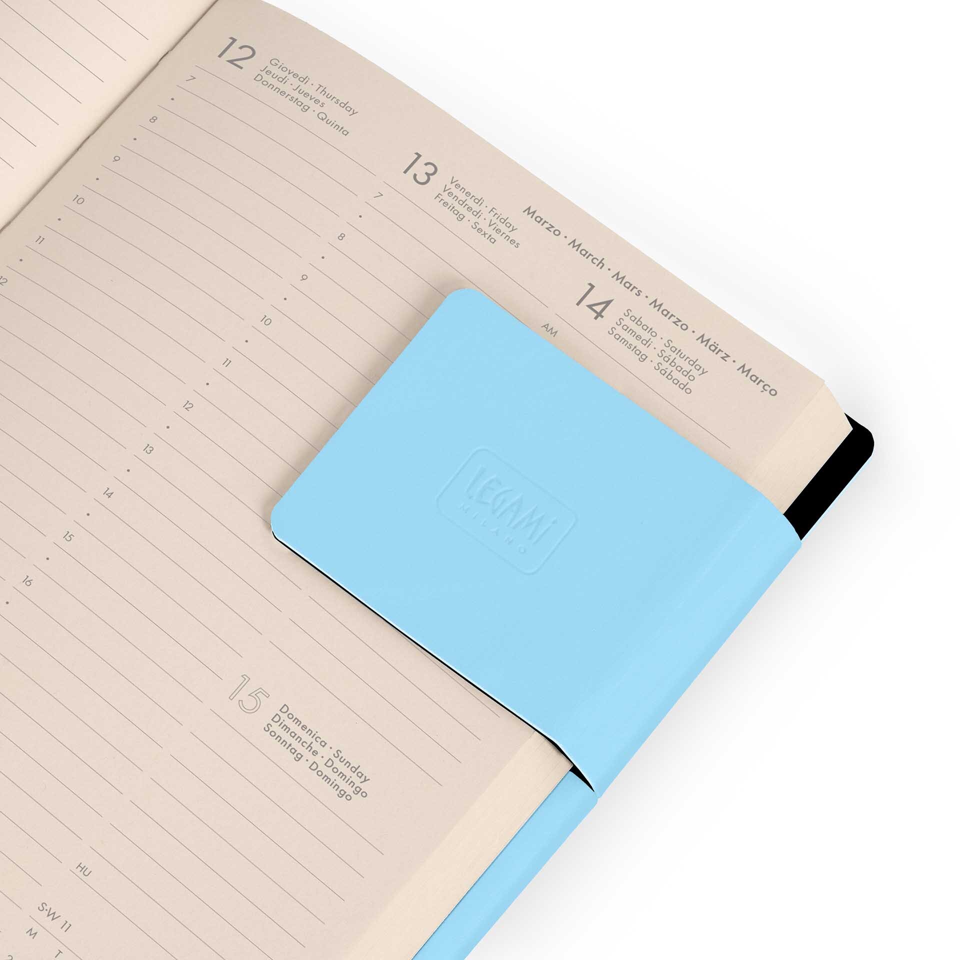 Agenda semana vista 16 meses 25/26 medium Legami Aura Multilingüe Multicolor-6