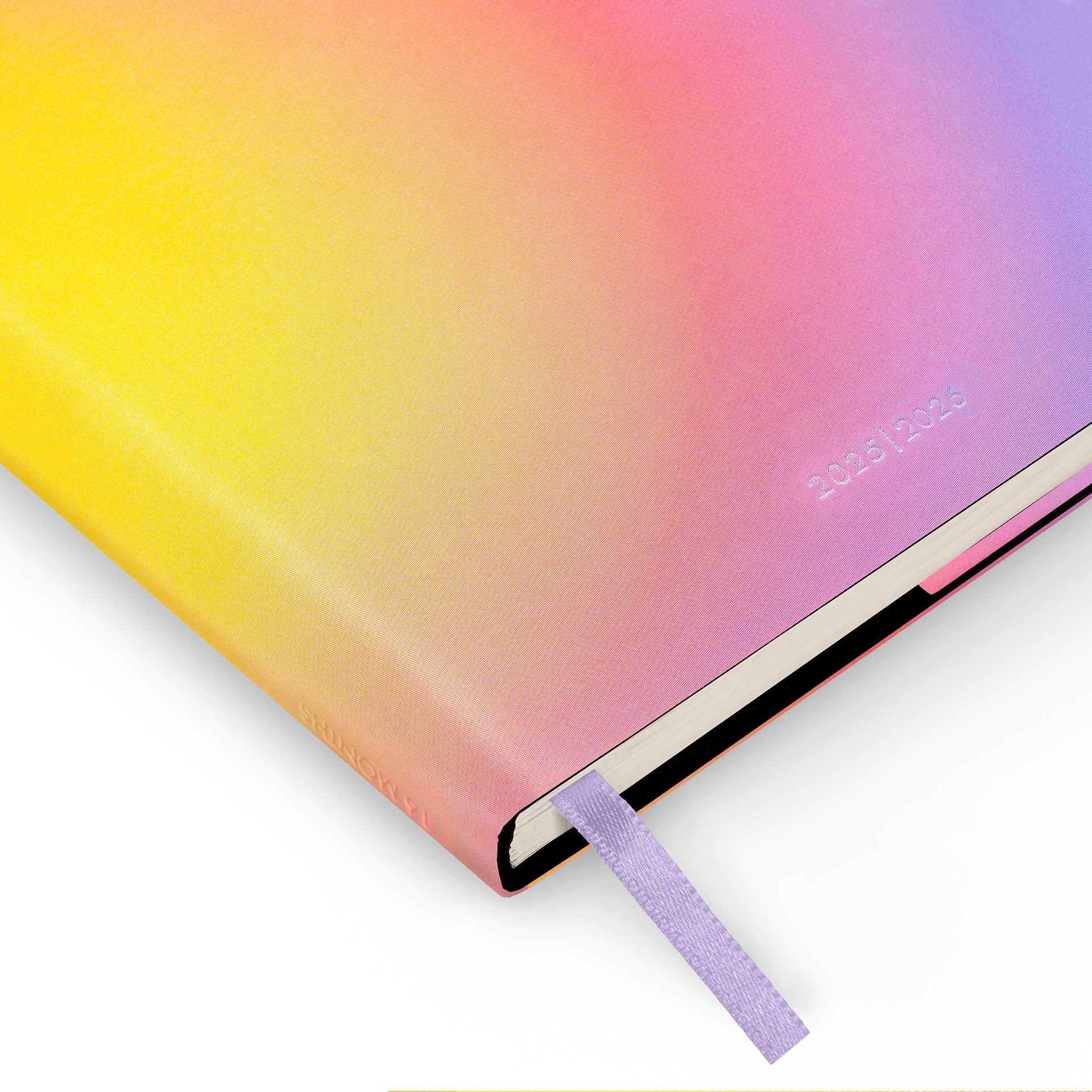 Agenda semana vista 16 meses 25/26 medium Legami Aura Multilingüe Multicolor-9