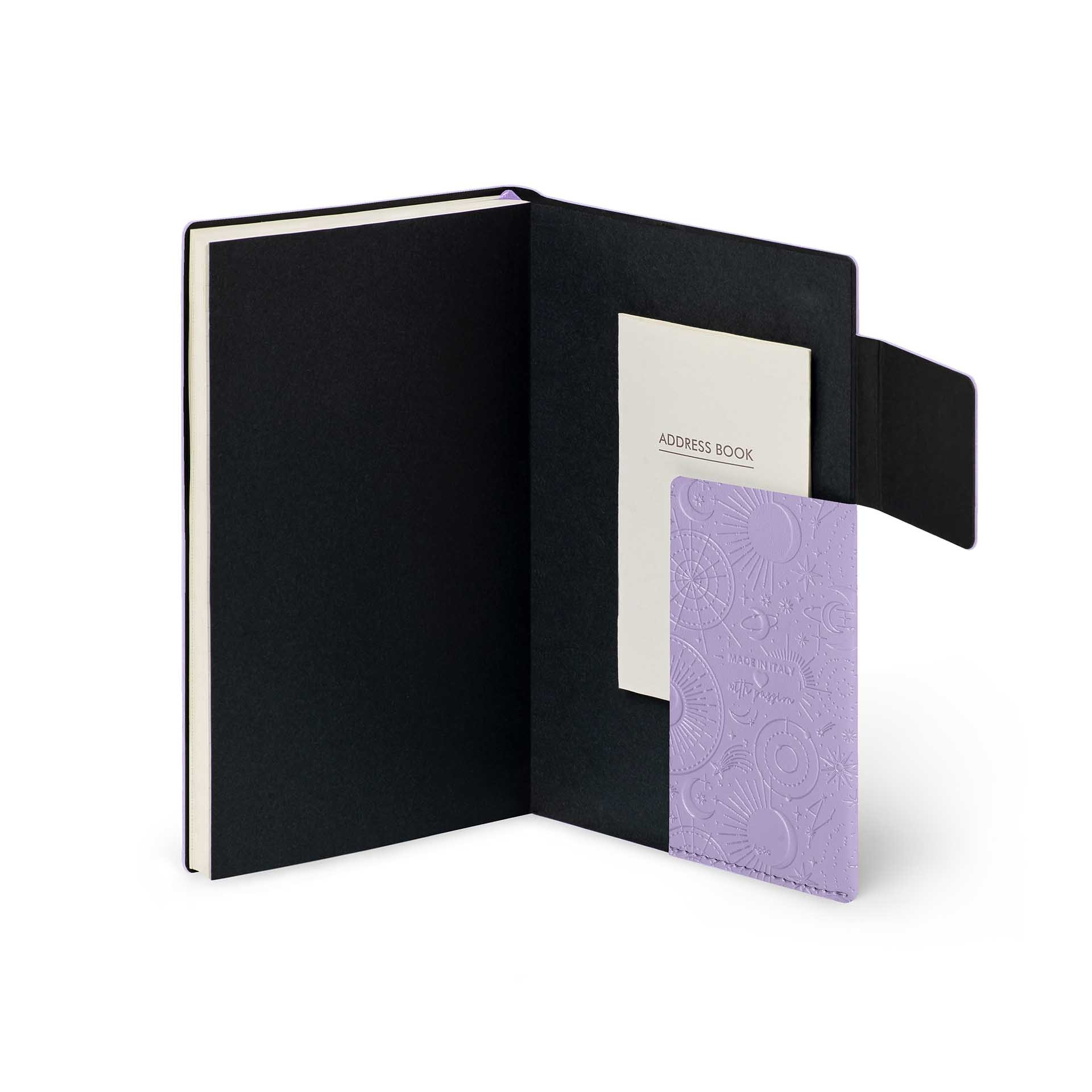 Agenda semana vista 16 meses 25/26 medium Legami Mystic Lilac Multilingüe Lila-5