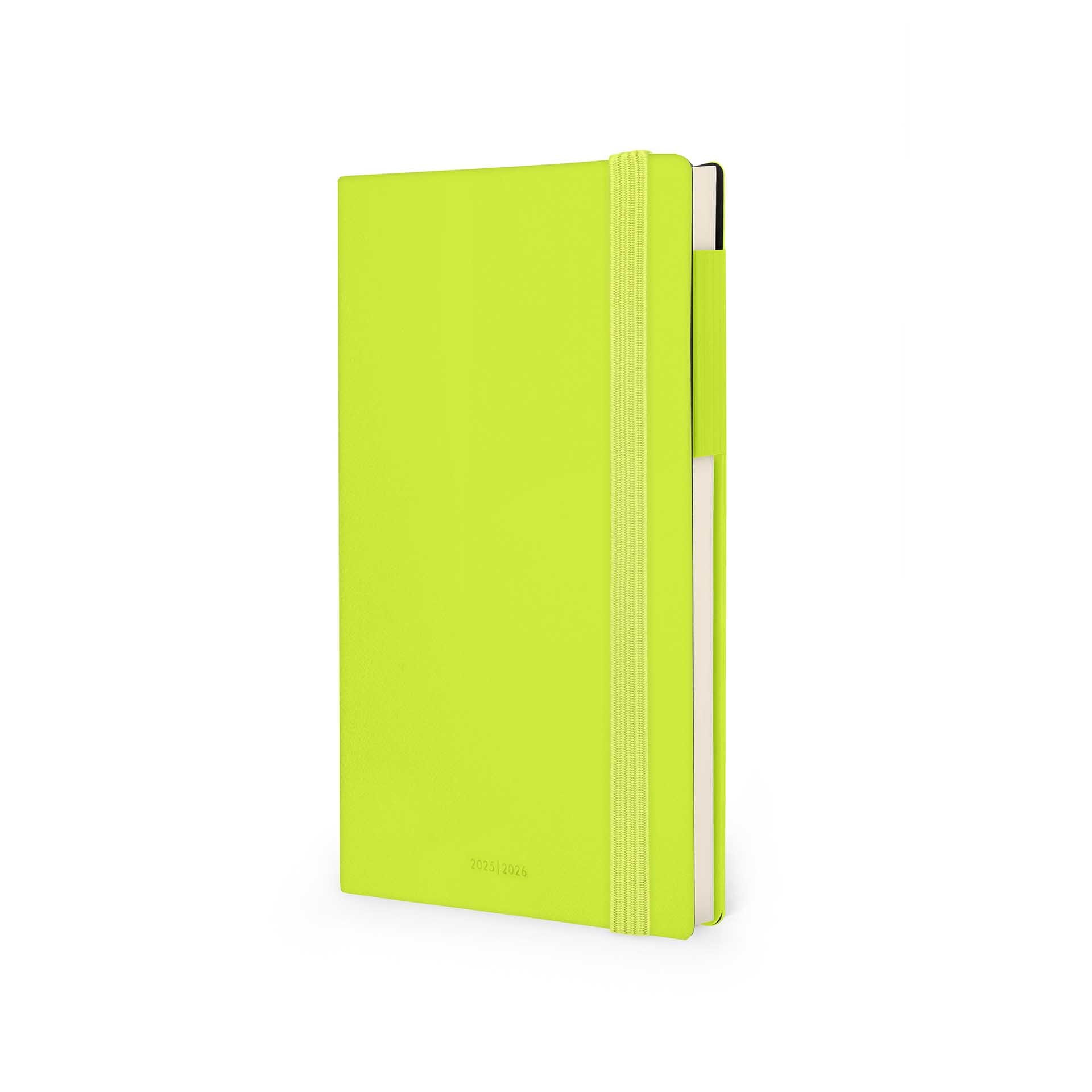 Agenda semana vista 16 meses 25/26 medium Legami Chartreuse Multilingüe Lima-4