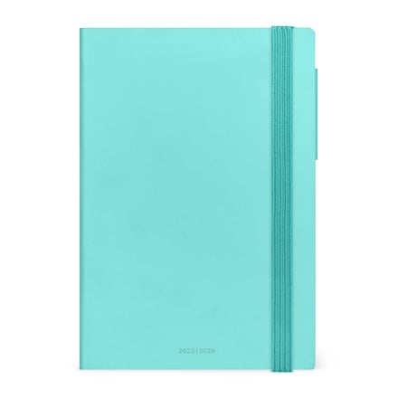 Agenda semana vista 16 meses 25/26 medium Legami Aquatic Awe Multilingüe