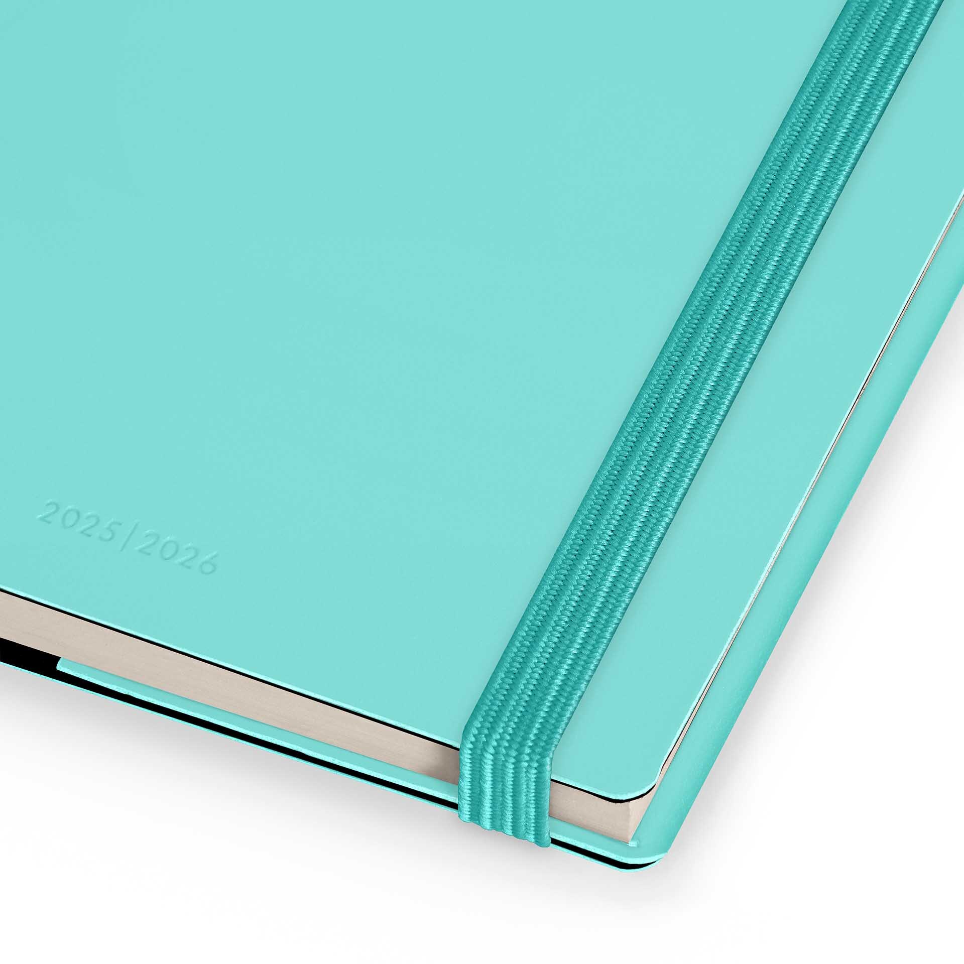 Agenda semana vista 16 meses 25/26 medium Legami Aquatic Awe Multilingüe Verde-8