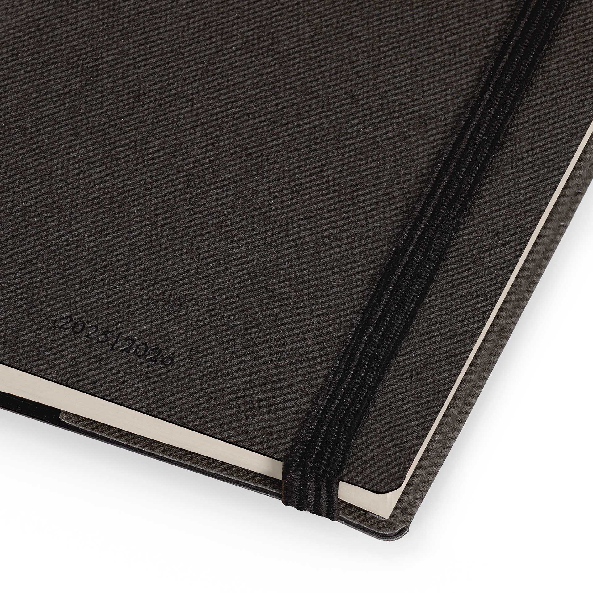 Agenda semana vista 16 meses 25/26 medium Legami Deep Graphite Multilingüe Negro-8