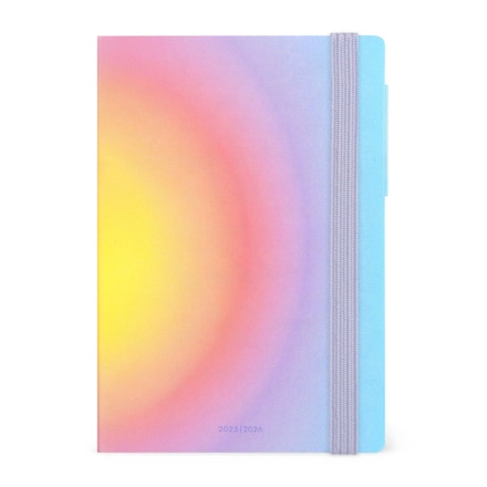 Agenda 1 día página 16 meses  25/26 Legami Aura multilingüe