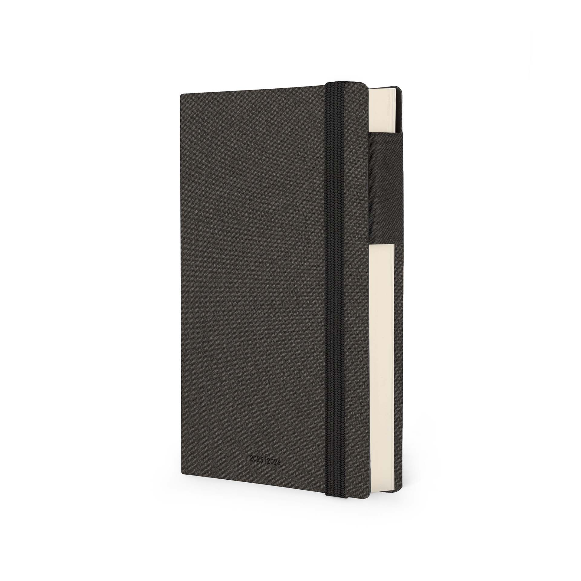 Agenda 1 día página 16 meses 25/26 Legami Deep Graphite multilingüe Negro-4