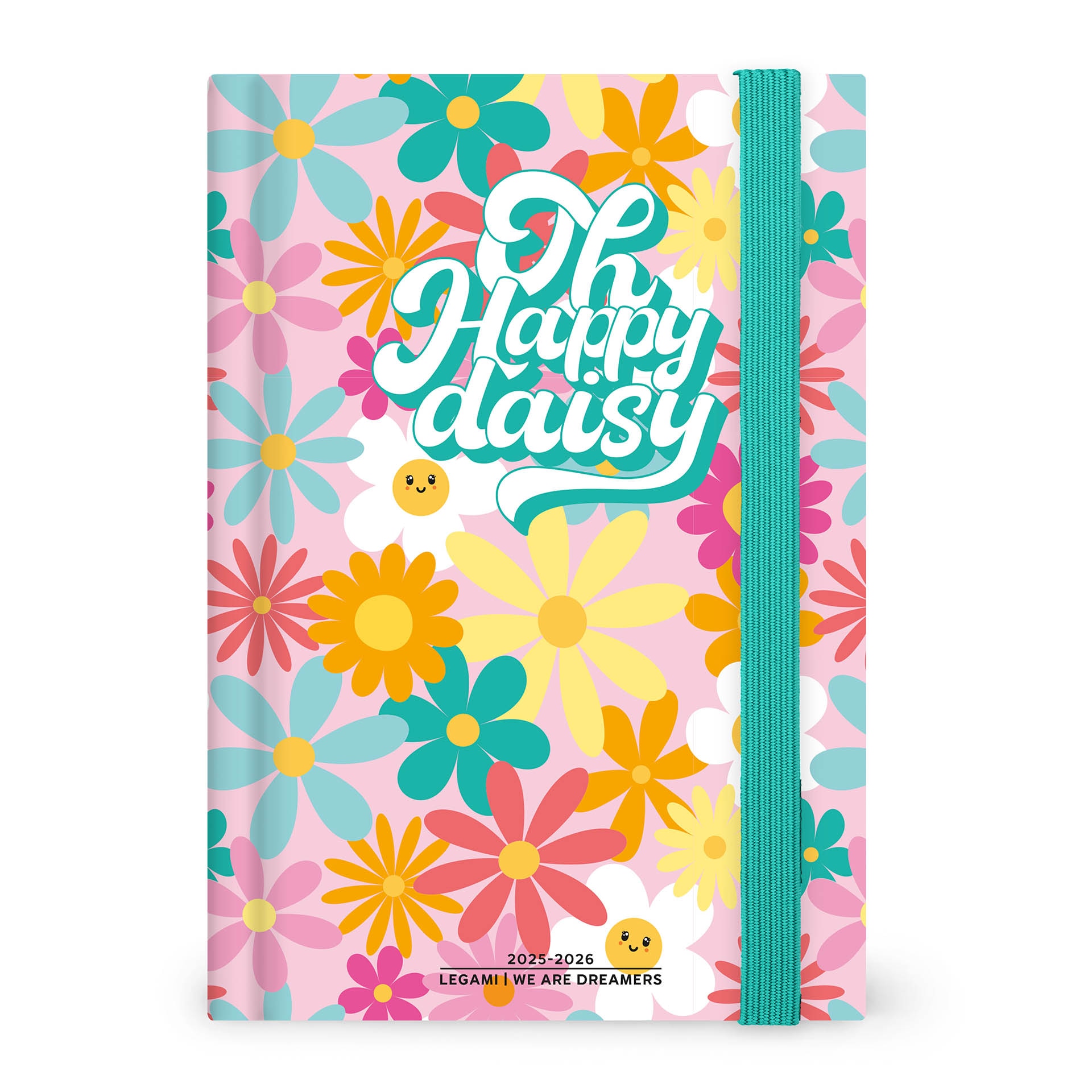 Imagen 0 de Agenda 1 día página 16 meses  25/26 Legami Daisy multilingüe