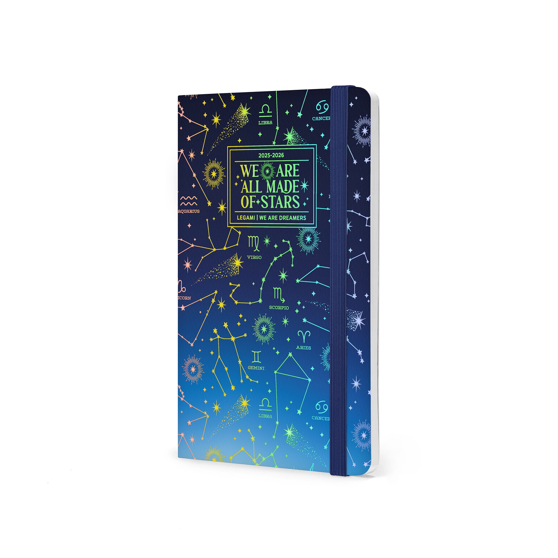 Agenda semana vista 16 meses 25/26 Legami Stars multilingüe 3