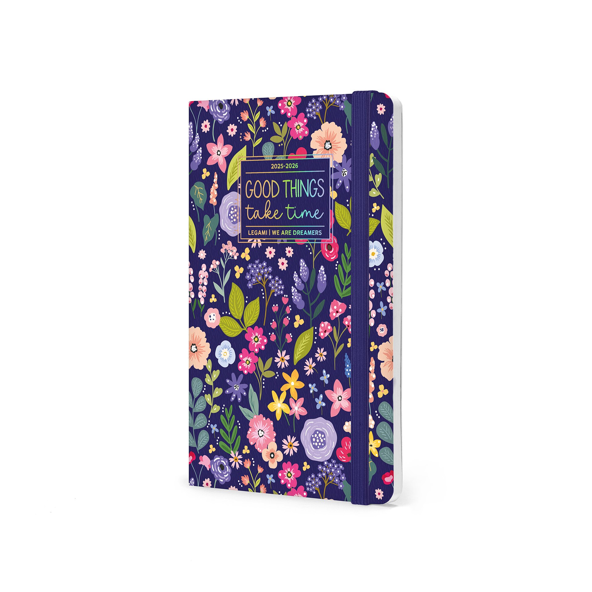 Agenda semana vista 16 meses  25/26 Legami Flowers multilingüe 3